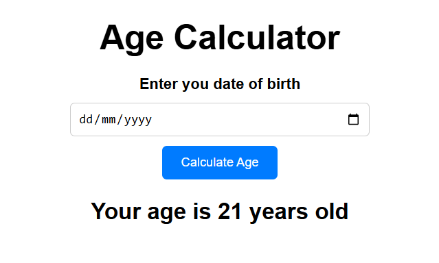 Age Calculator